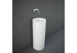 Chậu đặt sàn đúc nguyên khối không có lỗ thoát tràn PETFS13600AWHA +  RAK-DES BOTTLE TRAP BTRFSPPR001