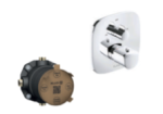 Mặt nạ sen tắm âm tường Thermostatic KLUDI AMEO 418300575 + Bộ trộn sen tắm âm tường 88011 - BMNSTRAK02