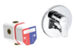 Mặt nạ sen tắm âm tường Thermostatic KLUDI PURE & EASY 374190565 + Bộ trộn sen tắm âm tường 38636 - BMNSTRAK06