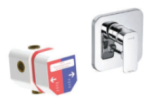 Mặt nạ sen tắm âm tường Thermostatic KLUDI PURE & STYLE 404190575 + Bộ trộn sen tắm âm tường 38636 - BMNSTRAK05