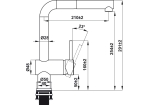 Vòi bộ trộn, Tay gạt đơn, đầu vòi kéo dài HT21-CH1P254--57755200