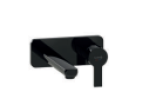 Vòi lavabo âm tường nóng lạnh PASSION RAK13024.BK2 + Bộ trộn vòi lavabo âm tường 38243 - BVCRAK07