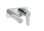 Vòi lavabo âm tường nóng lạnh PEAK RAK18023 + Bộ trộn vòi lavabo âm tường 38243 - BVCRAK08