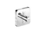 Mặt nạ sen tắm âm tường Thermostatic KLUDI PUSH 389110538 + Bộ trộn sen tắm âm tường 88011 - BMNSTRAK03