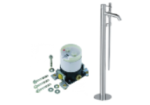 Vòi đặt sàn cho bồn tắm KLUDI ZENTA SL 385900576 + Bộ trộn vòi bồn âm sàn 88088 - BVCRAK14