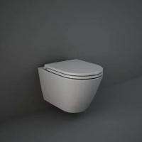 Bàn cầu treo tường RAK-RESORT, nắp đóng êm dễ tháo rời