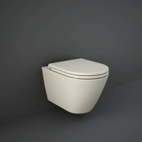 Bàn cầu treo tường RAK-RESORT, nắp đóng êm dễ tháo rời