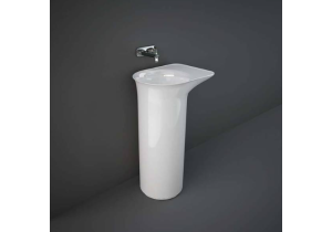 Chậu đặt sàn đúc nguyên khối không có lỗ thoát tràn VALFS5300AWHA +  RAK-DES BOTTLE TRAP BTRFSPPR001