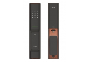 Khoá điện tử Hafele PP8100 Glossy Copper With Z-wave