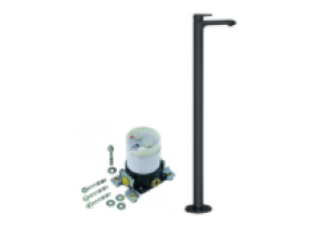 Vòi đặt sàn cho bồn tắm PASSION RAK13070.BK2 + Bộ trộn vòi bồn âm sàn 88088 - BVCRAK12