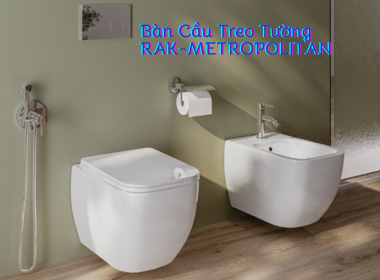 Bàn cầu treo tường RAK-METROPOLITAN MP13AWHA
