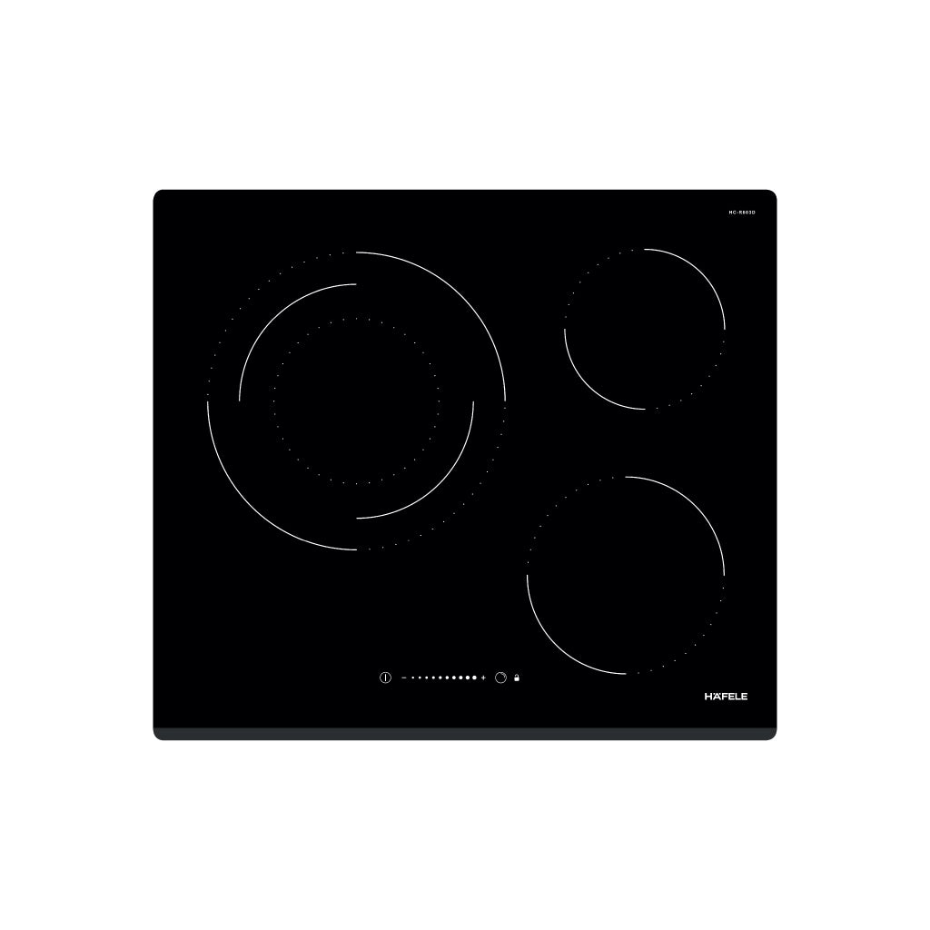 Bếp hồng ngoại 3 vùng nấu Hafele HC-R603D