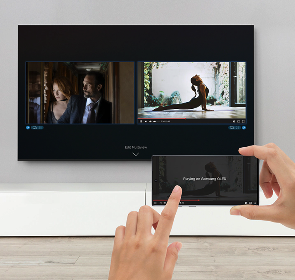 Smart TV Samsung 4K QLED 49 inch Q80T 2020