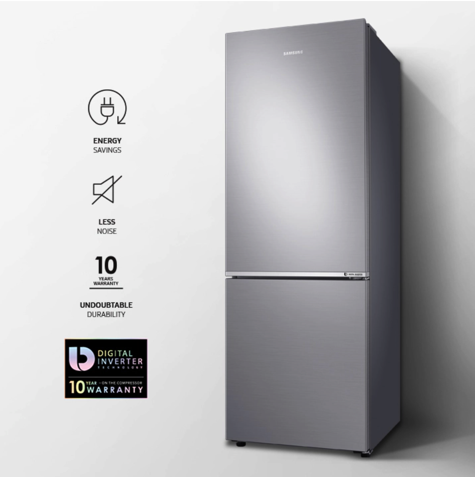 Tủ lạnh Samsung hai cửa Ngăn Đông Dưới 307L RB30N4180B1/SV